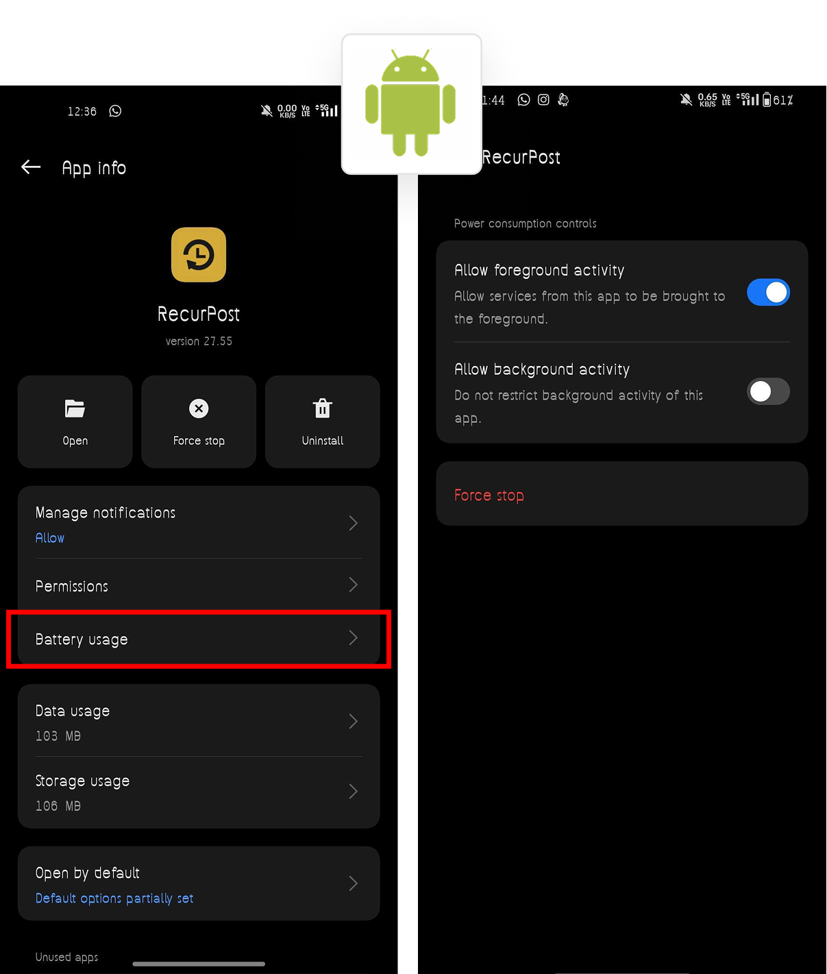 RecurPost mobile app Push Notifications are Turned OFF in iOS 2