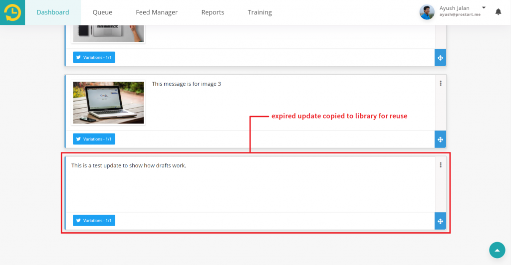 copy - recurpost - social media post scheduler