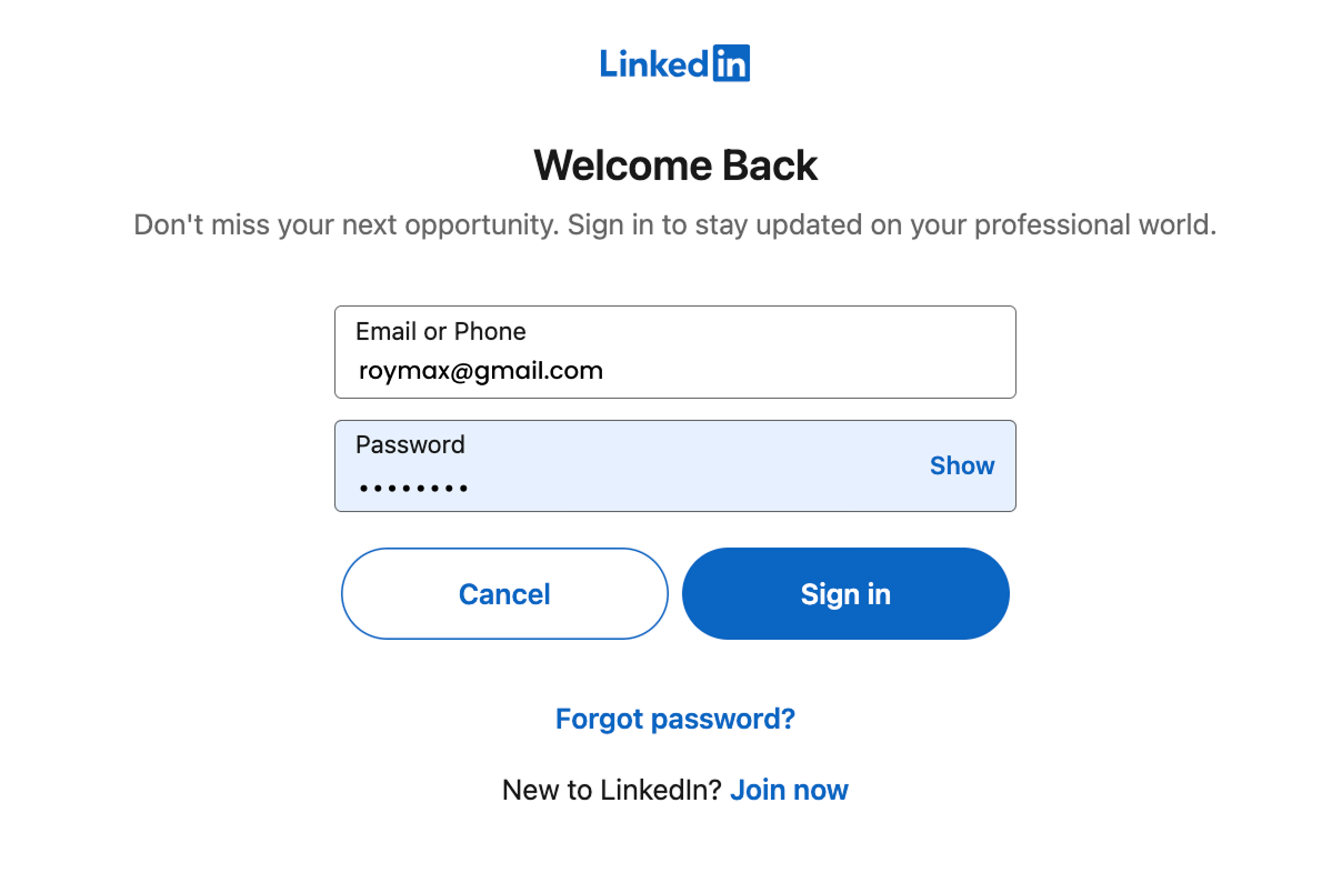 How to reconnect your LinkedIn account