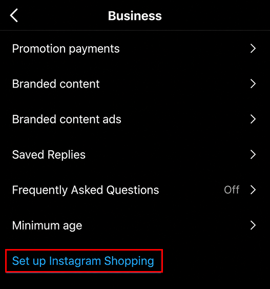 Tag your products in Instagram shoppin set up