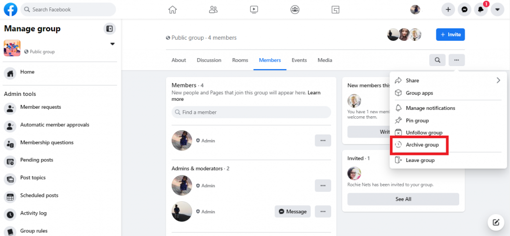 How To change a Group name on Facebook