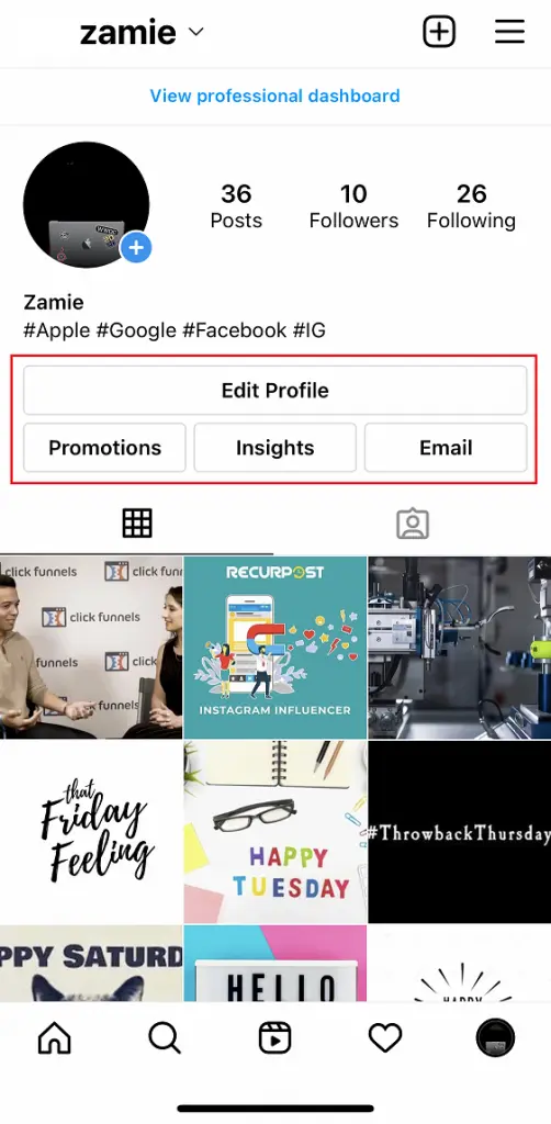 Give contact options