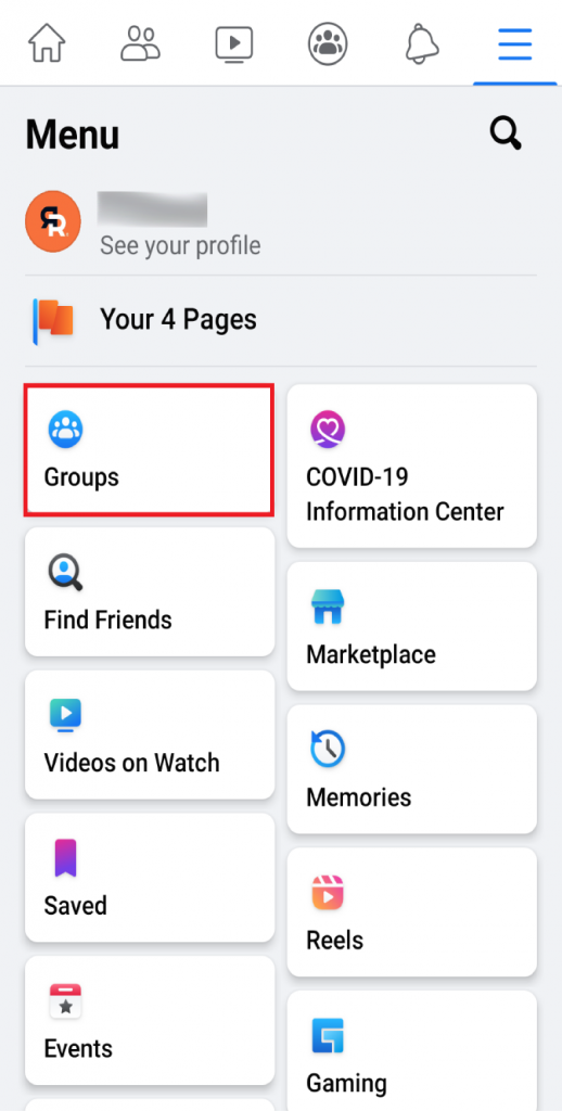 How To Delete a Group on Facebook using mobile app