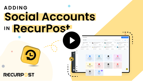 Adding Social Accounts