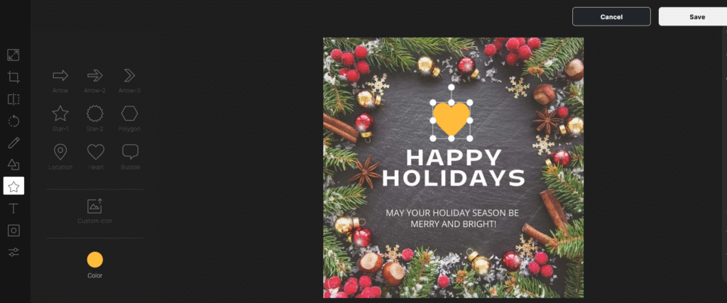 Recurpost Image Editor: Icon