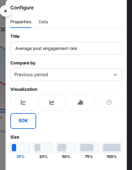 configure canvas reports